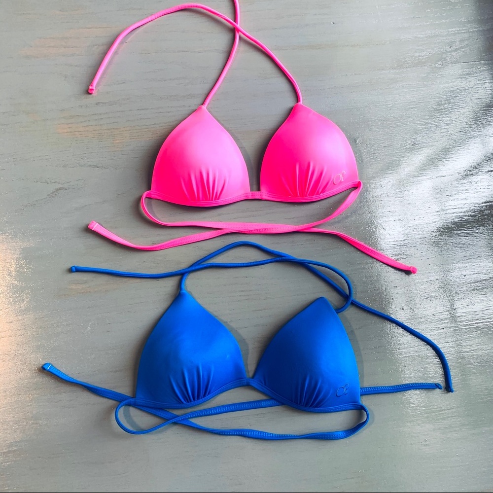 BUNDLE 2 push up swim bikini tops
